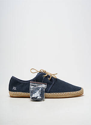 Espadrilles fermeture lacets bout rond bleu PEPE JEANS homme