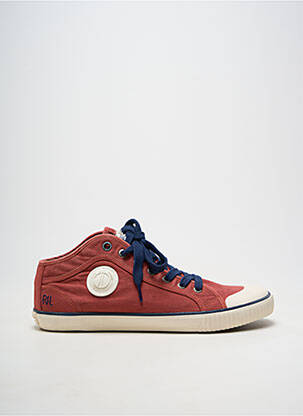 Baskets bout rond bout rond rouge PEPE JEANS homme