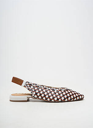Ballerines talon bas talon plat jusqu'à 3cm marron GIOSEPPO femme