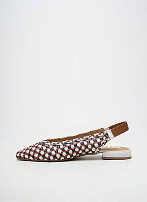 Ballerines talon bas talon plat jusqu'à 3cm marron GIOSEPPO femme