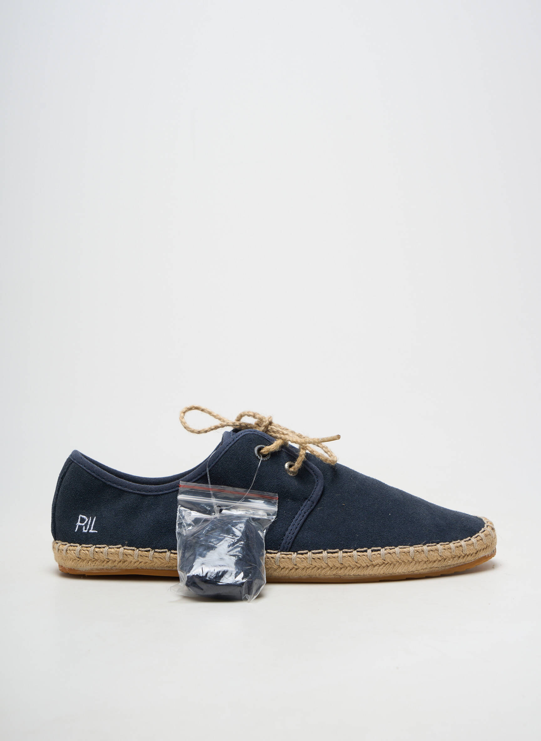 Espadrilles fermeture lacets bout rond bleu PEPE JEANS homme