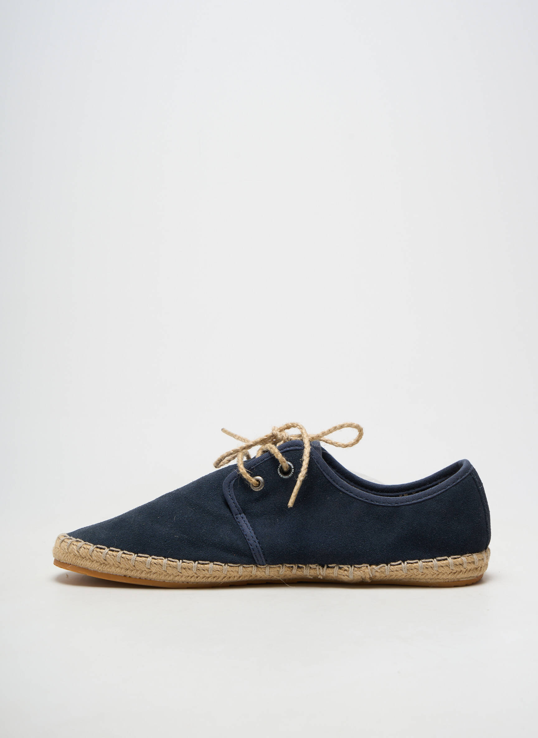 Espadrilles fermeture lacets bout rond bleu PEPE JEANS homme