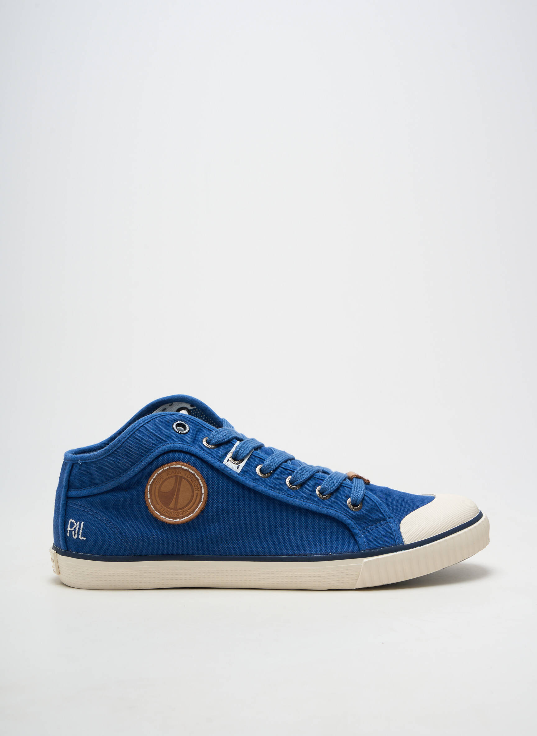 Baskets bout rond bout rond bleu PEPE JEANS homme