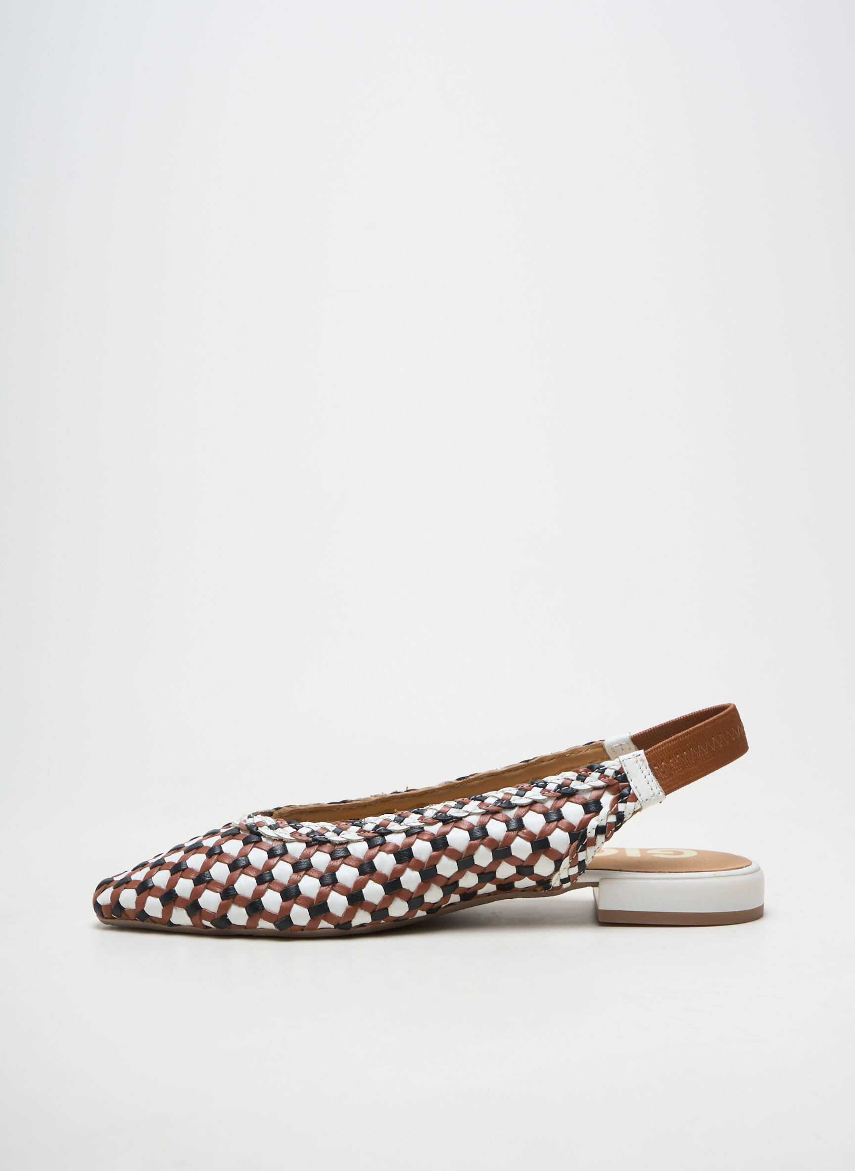 Ballerines talon bas talon plat jusqu'à 3cm marron GIOSEPPO femme
