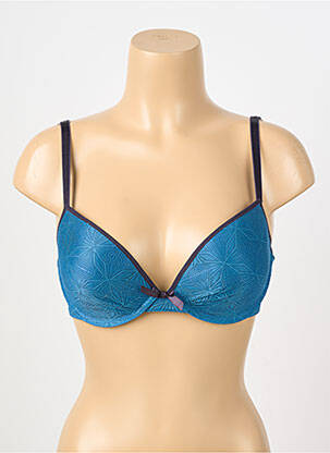 Soutien-gorge effet matière satinée haut soutien-gorge push-up vert PASSIONATA femme