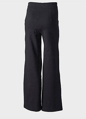 Pantalon flare stretch taille haute noir SCARLET ROOS femme