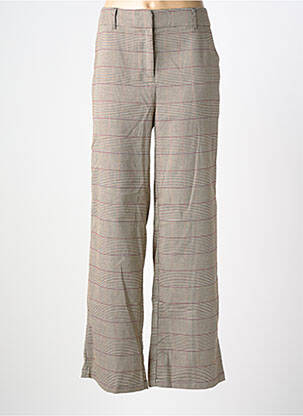 Pantalon flare stretch taille normale beige SOYACONCEPT femme