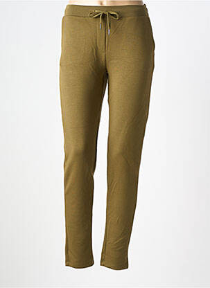Jogging slim taille normale vert SOYACONCEPT femme