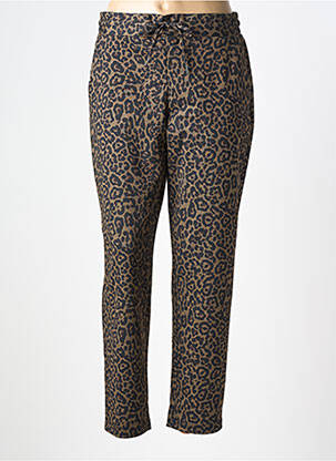 Jogging slim taille normale marron LE TEMPS DES CERISES femme
