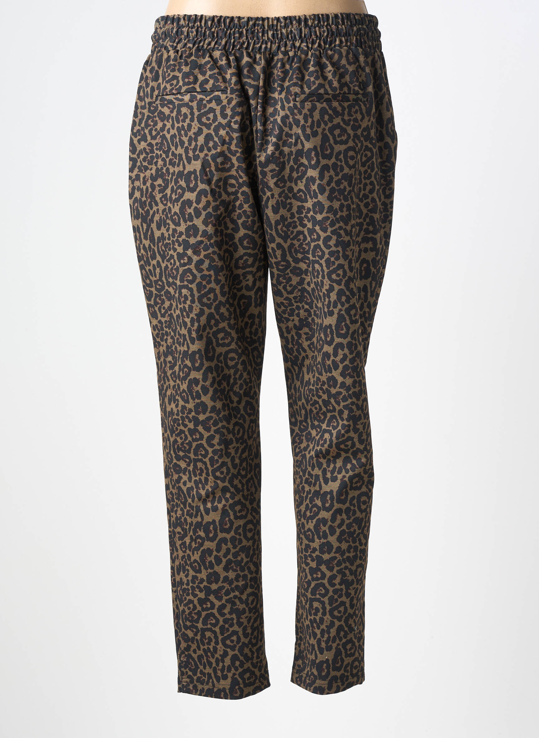 Jogging slim taille normale marron LE TEMPS DES CERISES femme