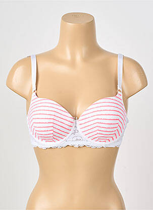 Soutien-gorge effet matière satinée haut soutien-gorge moulé blanc PASSIONATA femme