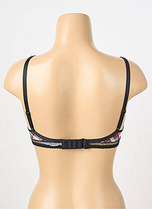 Soutien-gorge effet matière satinée haut soutien-gorge moulé noir PASSIONATA femme