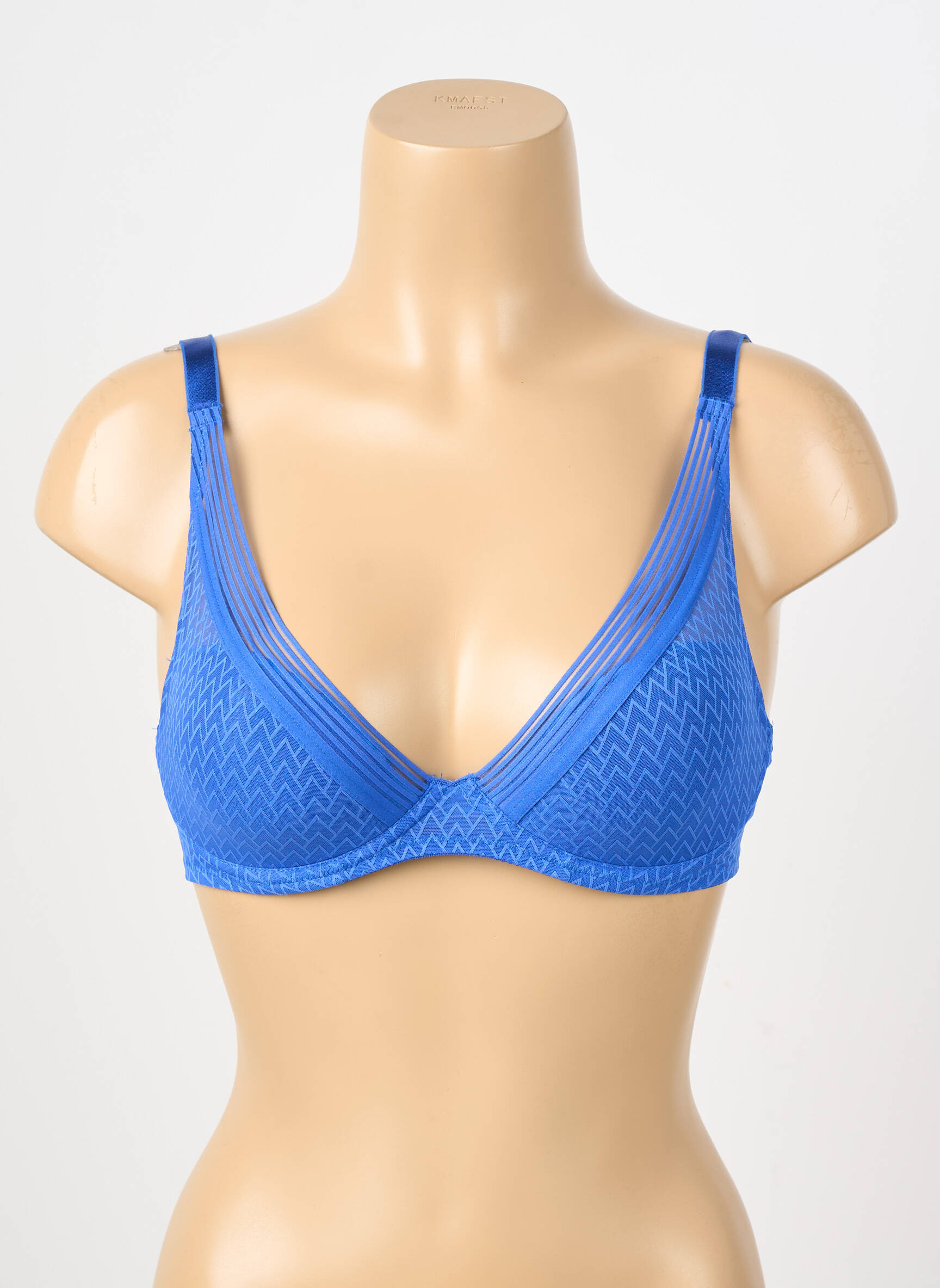 Soutien-gorge légère et transparente haut soutien-gorge moulé bleu PASSIONATA femme