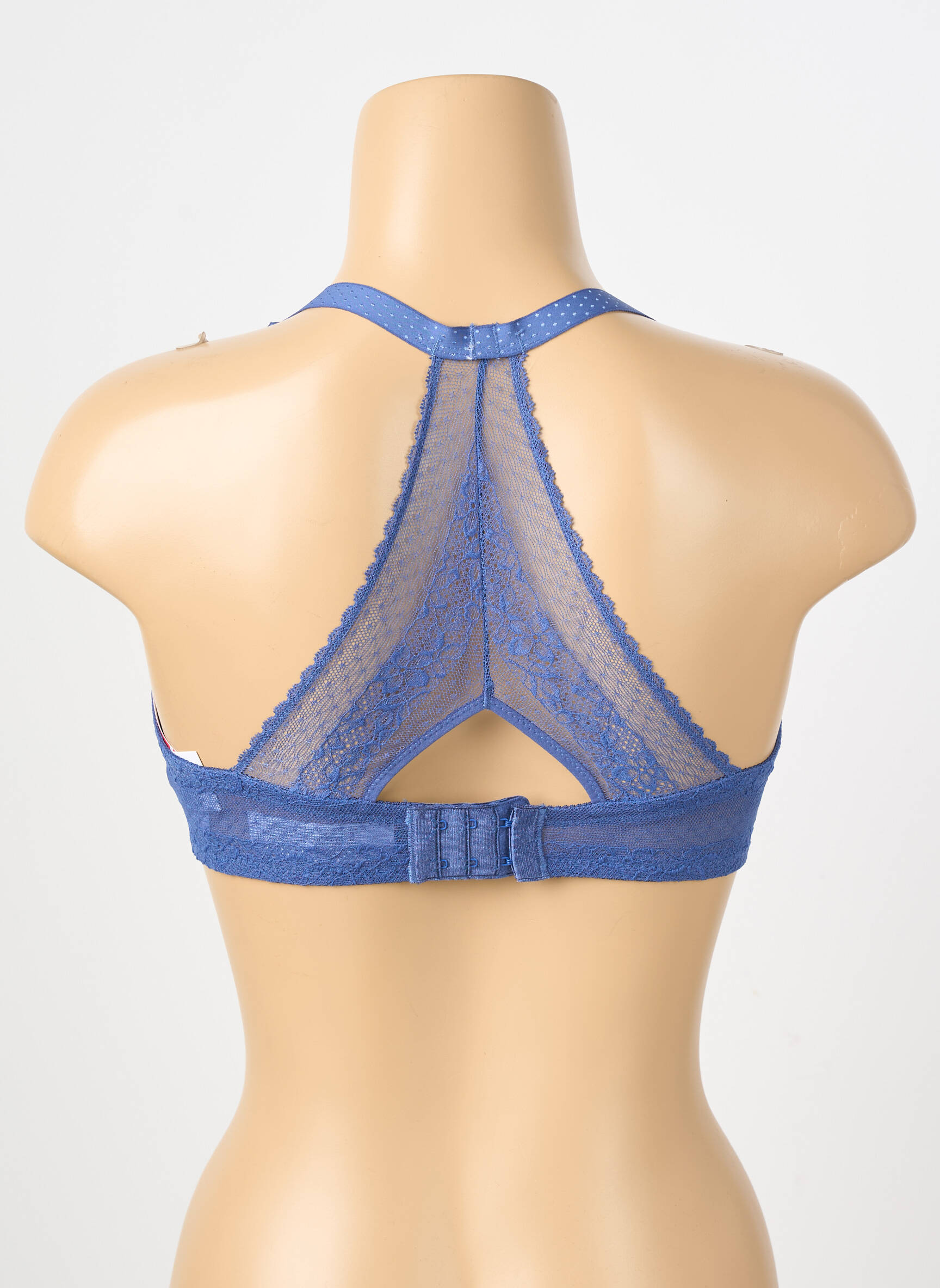 Soutien-gorge légère et transparente haut soutien-gorge moulé bleu PASSIONATA femme