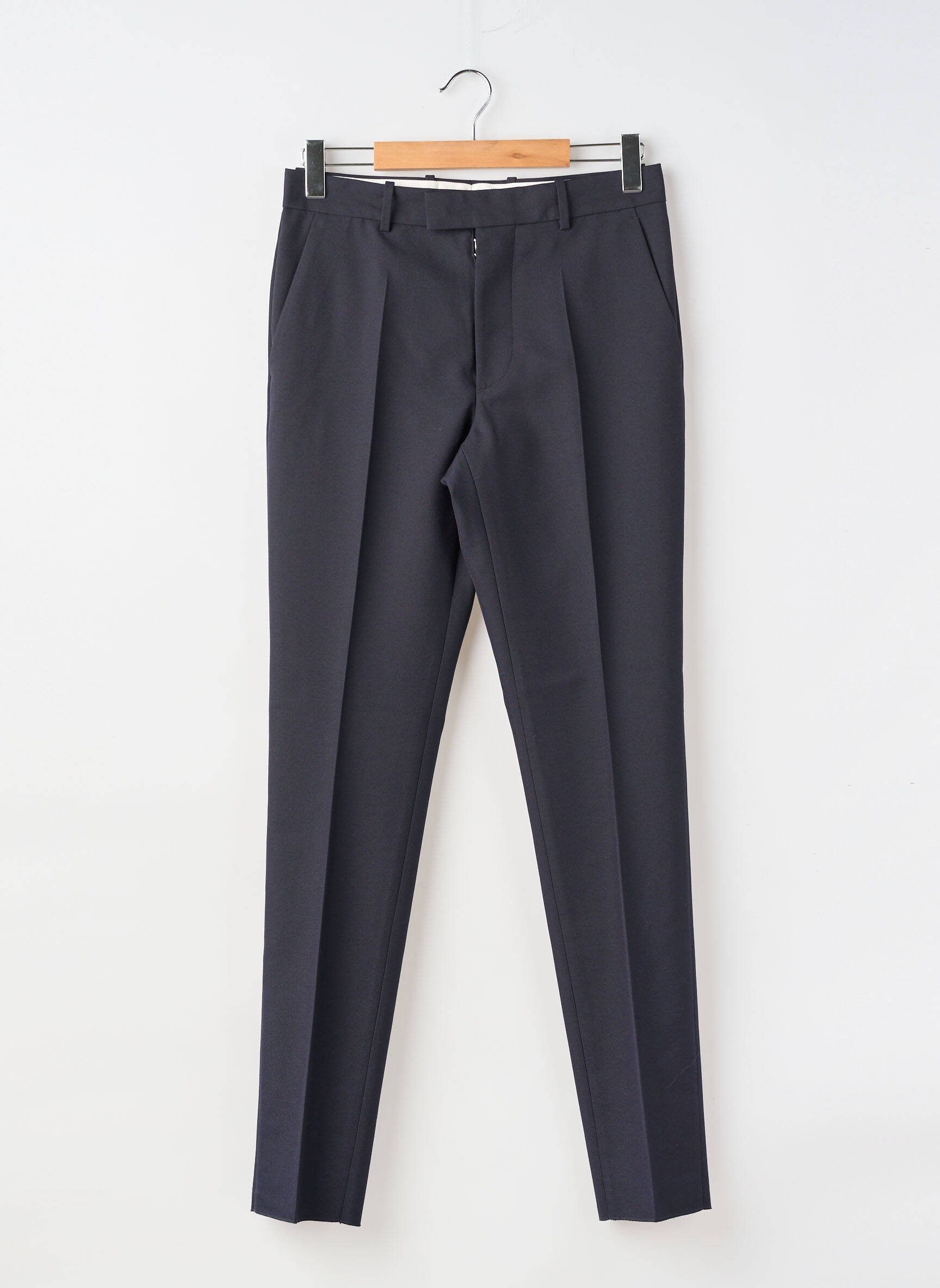 Pantalon slim finition ourlet à terminer taille normale bleu MAISON MARGIELA homme