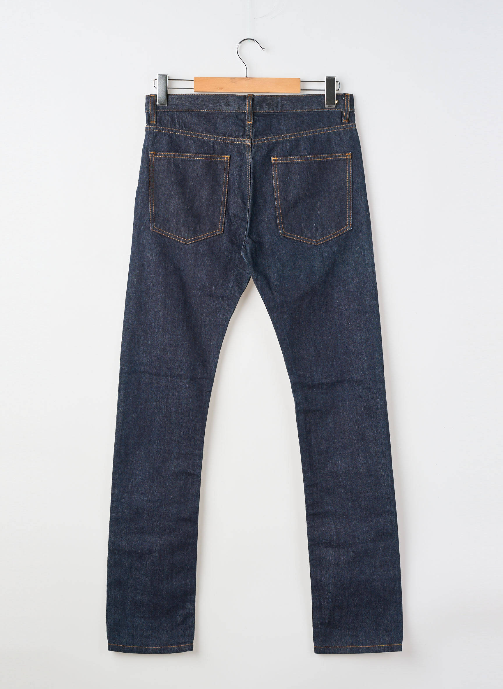 Jeans coupe slim fermeture boutonnée sur le devant taille normale bleu VALENTINO homme