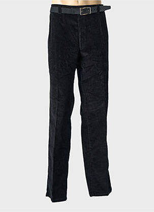 Pantalon slim tissage velours taille normale noir M.E.N.S homme