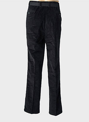 Pantalon slim tissage velours taille normale noir M.E.N.S homme