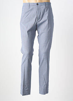 Pantalon slim tissage chiné taille normale bleu NINE IN THE MORNING homme