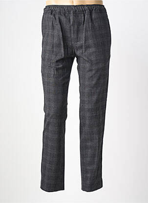 Pantalon chino imprimé imprimé prince de galle taille normale gris NINE IN THE MORNING homme