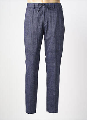 Pantalon slim taille élastique taille normale bleu !OHO! femme