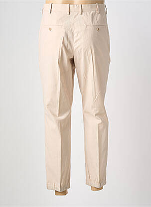 Pantalon 7/8 fermeture zippée sous rabat avec crochet taille normale beige NEIL BARRETT homme