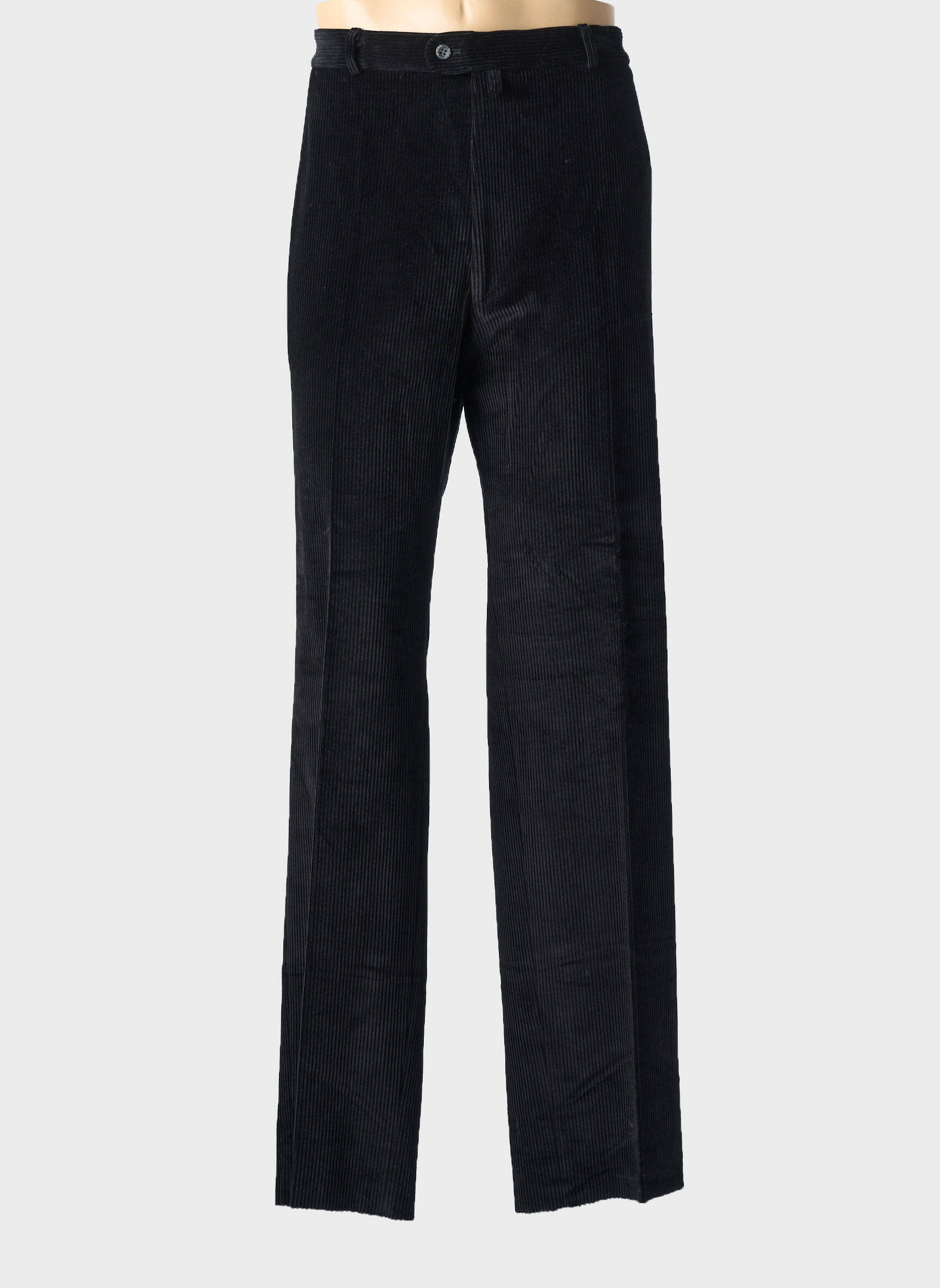 Pantalon droit stretch taille normale noir M.E.N.S homme
