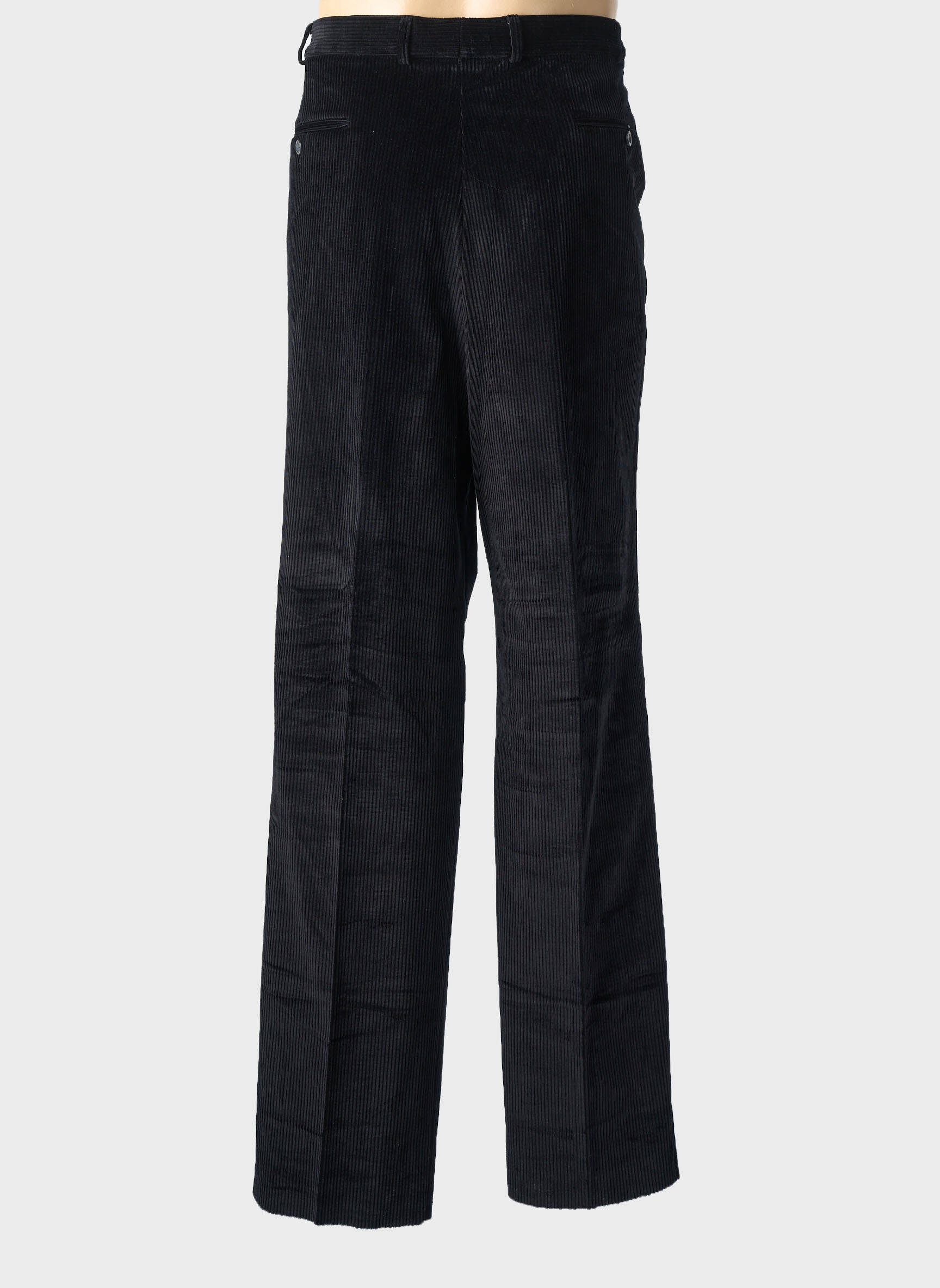 Pantalon droit stretch taille normale noir M.E.N.S homme