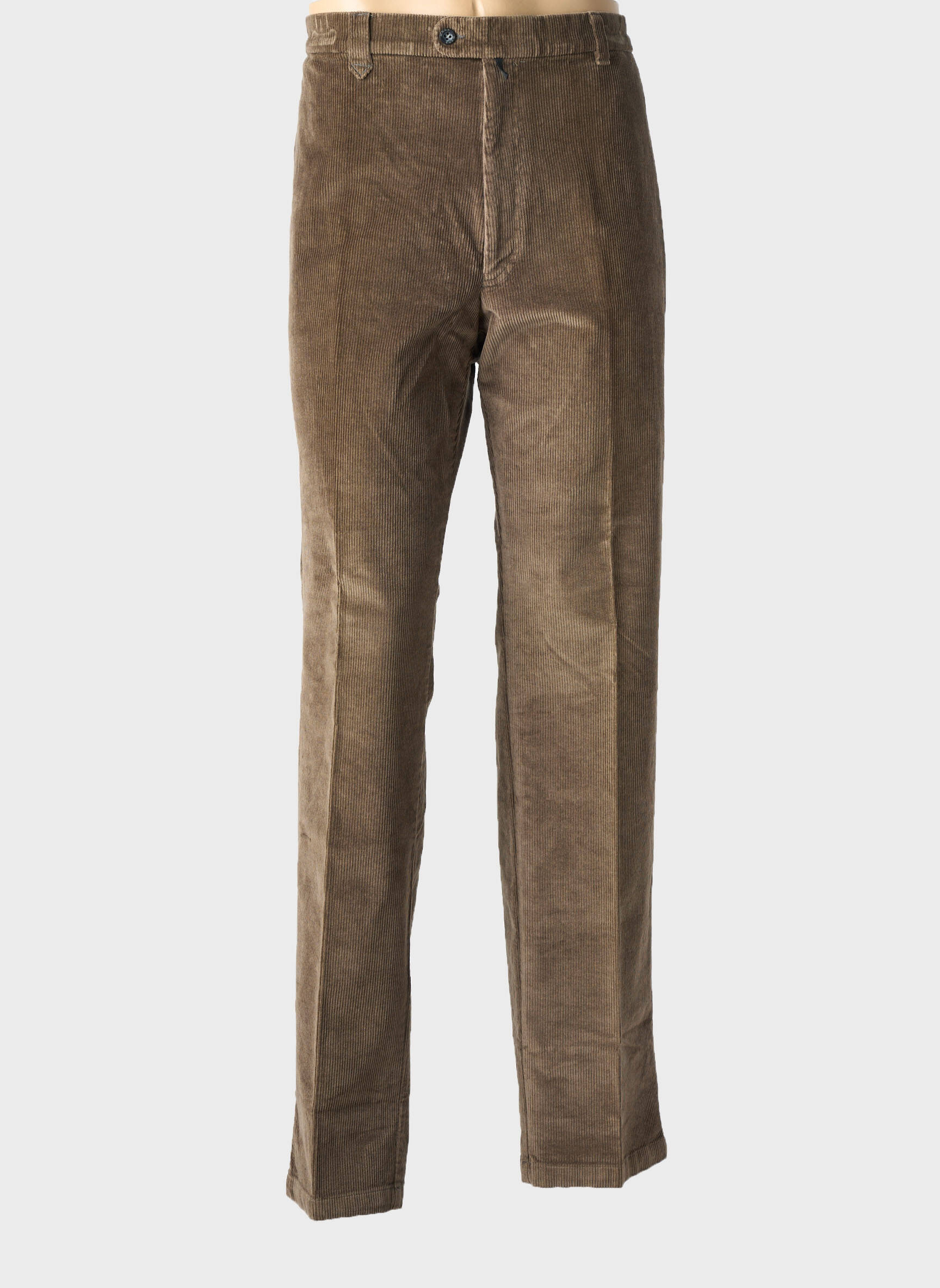 Pantalon droit stretch taille normale vert M.E.N.S homme