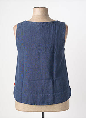 Top sans manche sans manche bleu VETONO femme