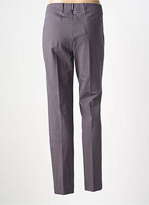 Pantalon slim taille élastique gris ASCARI femme