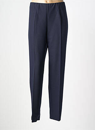 Pantalon slim taille élastique bleu VERPASS femme