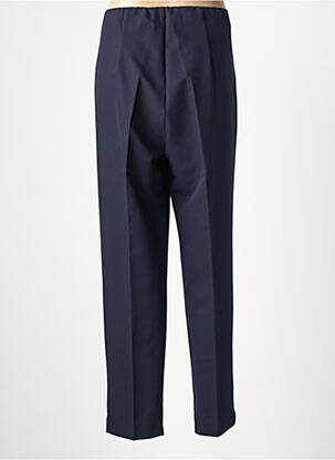 Pantalon slim taille élastique bleu VERPASS femme