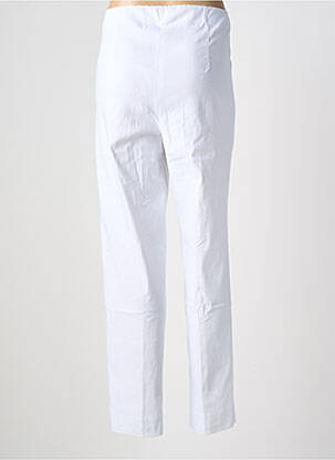 Pantalon slim taille élastique blanc KJBRAND femme