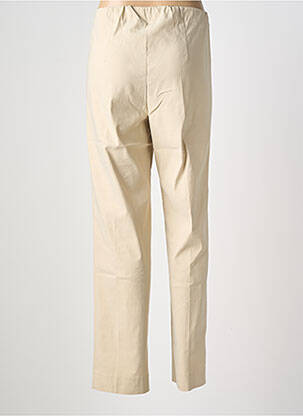 Pantalon slim taille élastique beige KJBRAND femme
