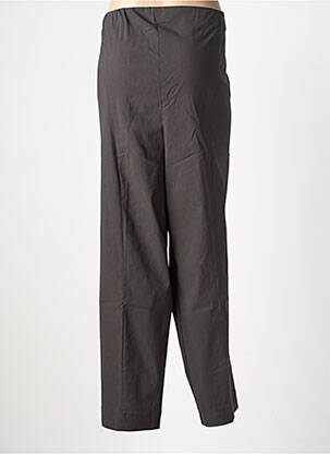 Pantalon droit taille élastique gris KJBRAND femme