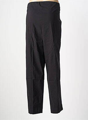 Pantalon droit taille élastique noir KJBRAND femme