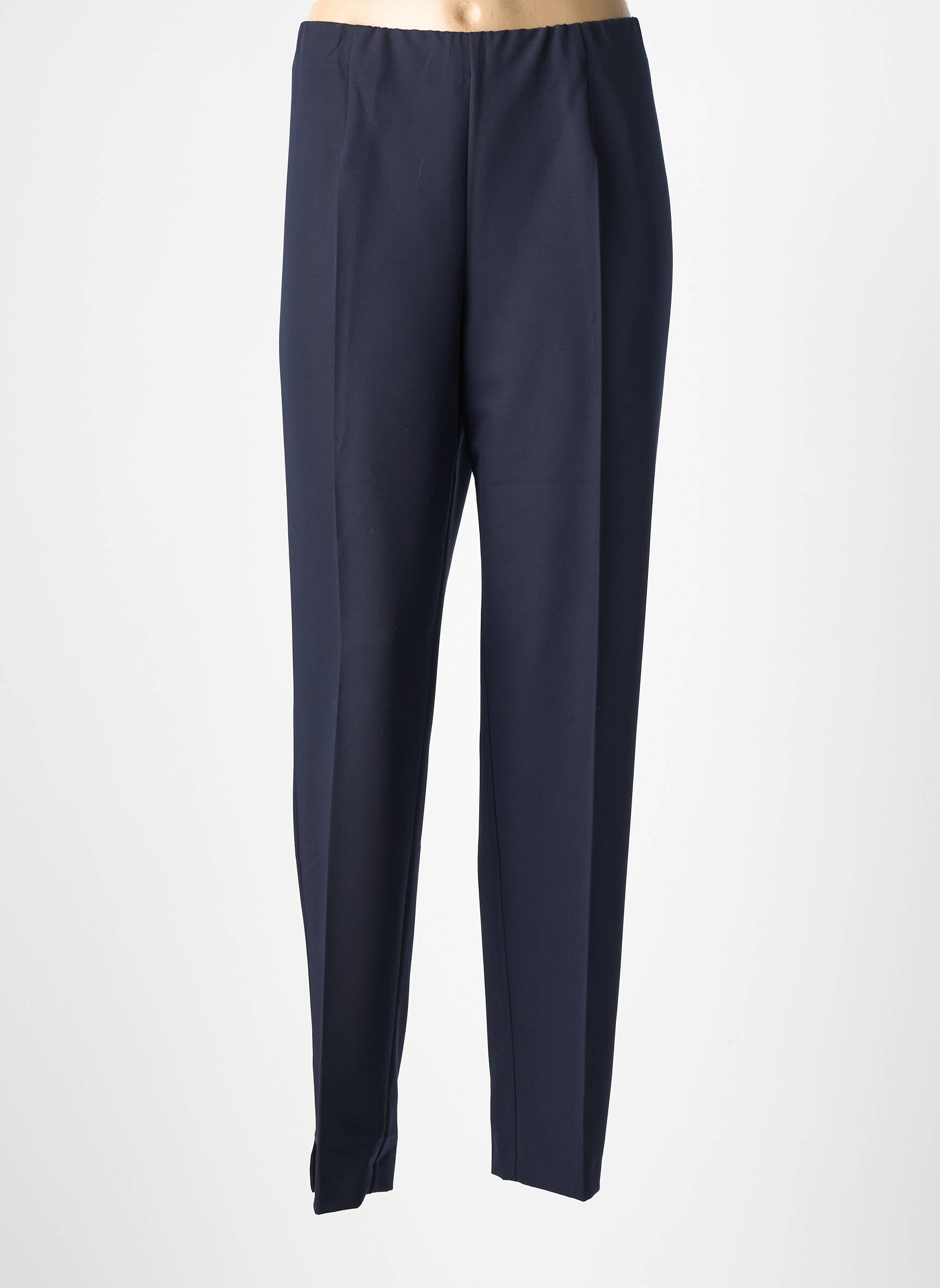 Pantalon slim taille élastique bleu VERPASS femme