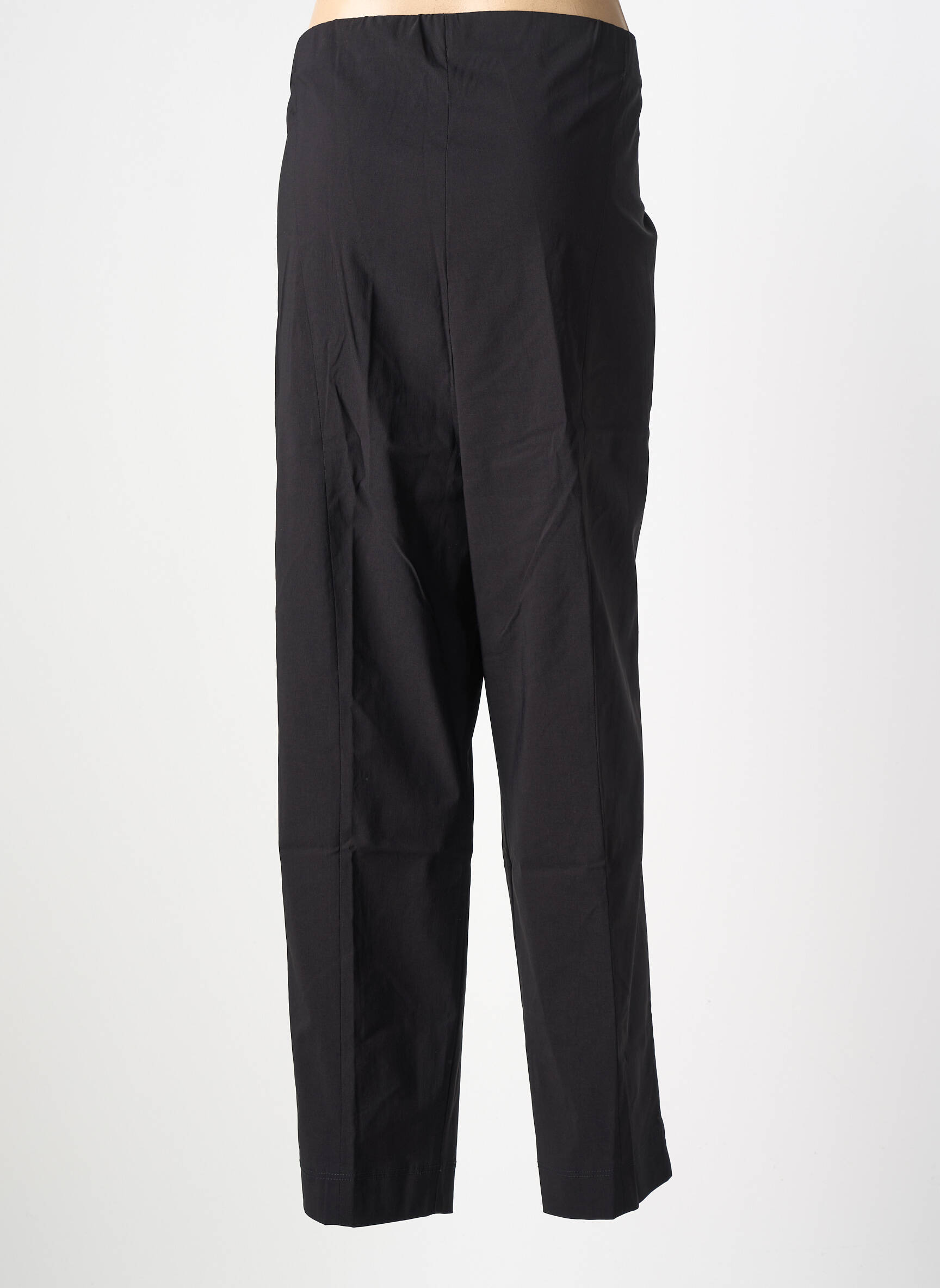 Pantalon droit taille élastique noir KJBRAND femme