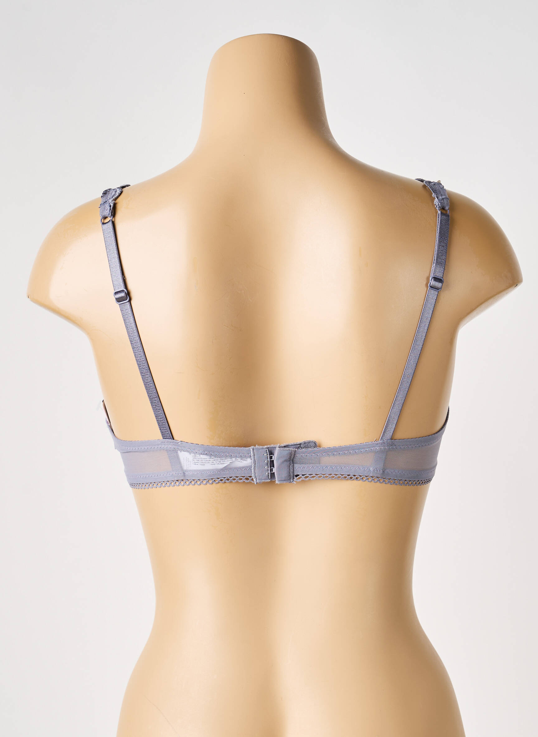 Soutien-gorge effet matière satinée haut soutien-gorge balconnet gris PASSIONATA femme