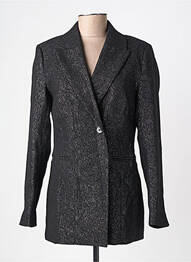 Blazer coupe cintrée noir SOAKED femme