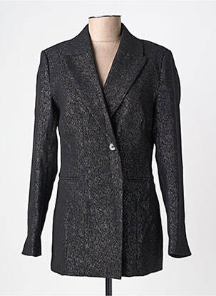 Blazer coupe cintrée noir SOAKED femme