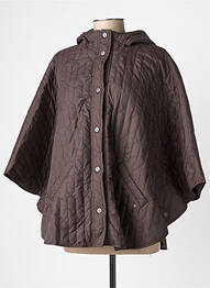 Poncho marron SURKANA femme