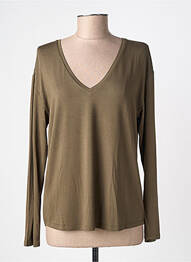 T-shirt manches longues manches longues vert SURKANA femme