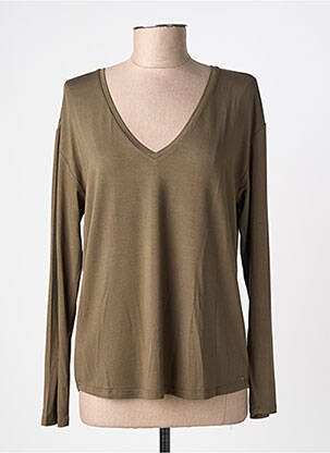 T-shirt manches longues manches longues vert SURKANA femme