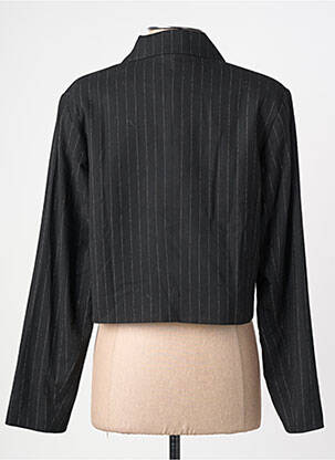Veste casual finition intérieure doublée noir SOAKED femme