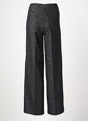 Pantalon flare stretch taille haute noir SOAKED femme