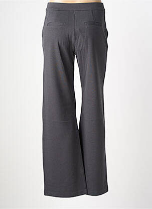 Pantalon flare stretch taille haute gris SURKANA femme