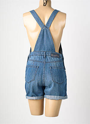 Salopette délavé fines bretelles bleu LOLA ESPELETA femme