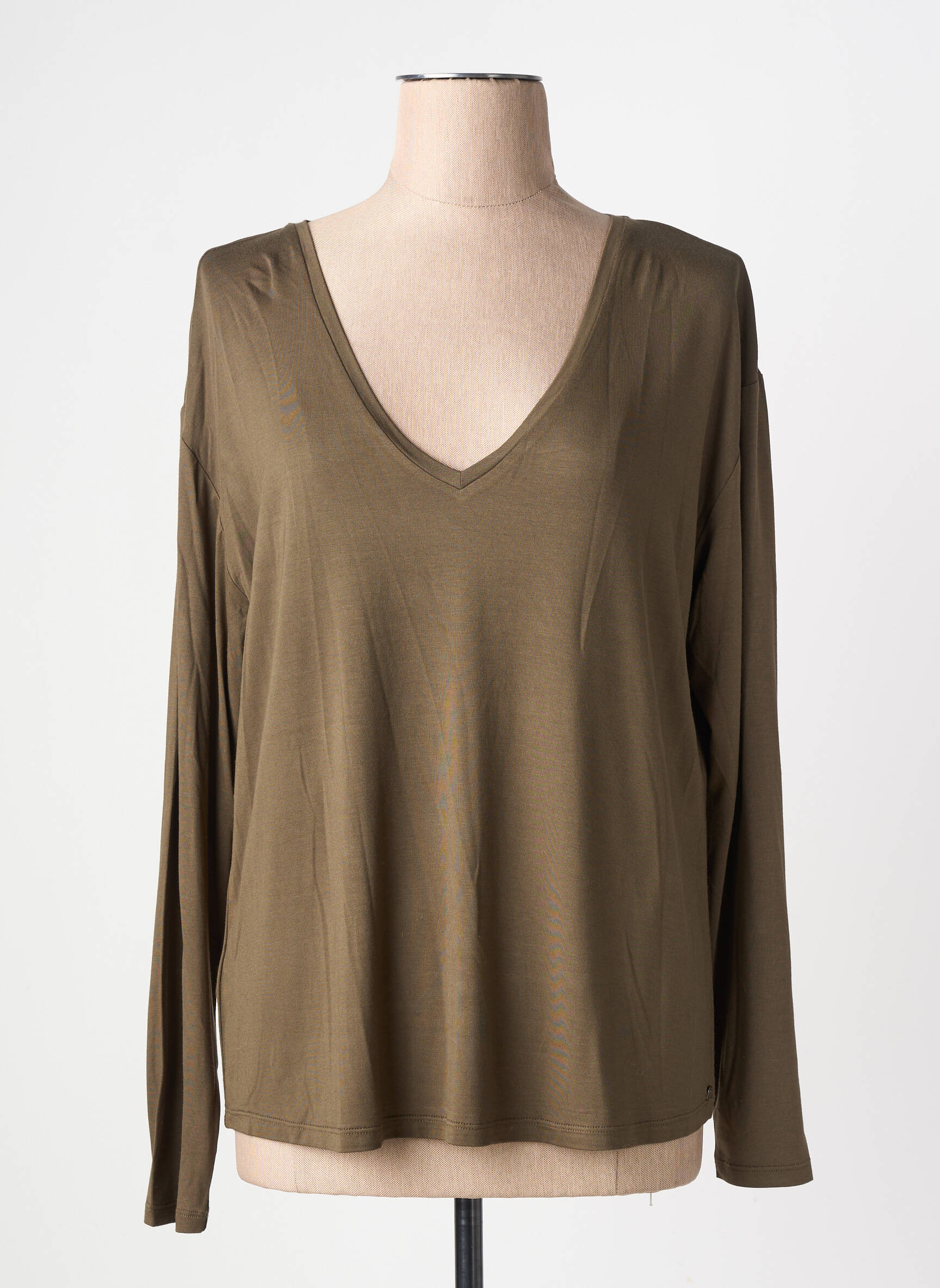 T-shirt manches longues manches longues vert SURKANA femme